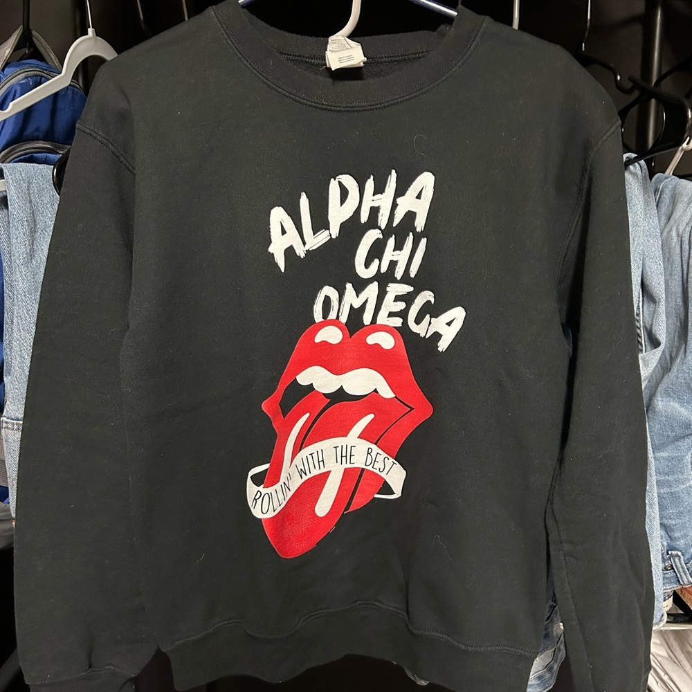 Alpha chi omega sweat shirt